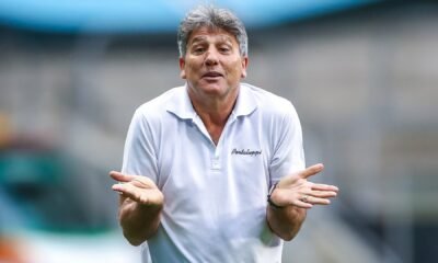 Renato Portaluppi técnico do Grêmio