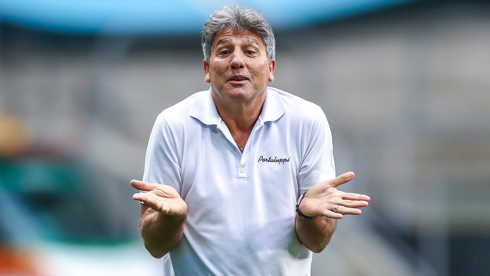 Renato Portaluppi técnico do Grêmio