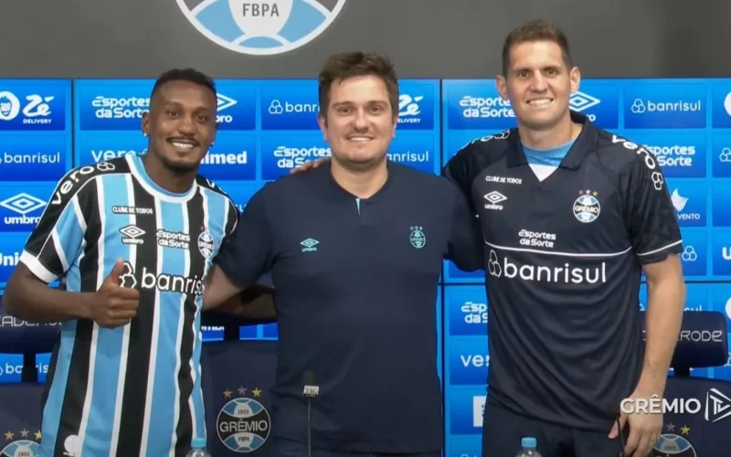Edenilson e Rafael Cabral estrearam pelo Grêmio