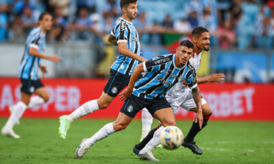 Mayk atuando pelo Grêmio